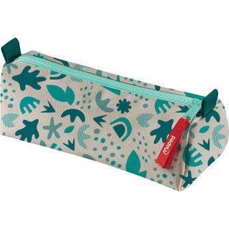 Trousse SMILING PLANET, crème/vert, garni