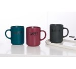 Mug PETROL HAPPY, 390 ml