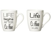 Tasse Kaffee LIFE, 59 cl