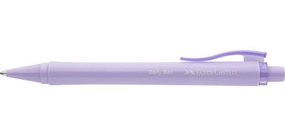 FABER-CASTELL Stylo à bille rétractable DAILY BALL, lilas