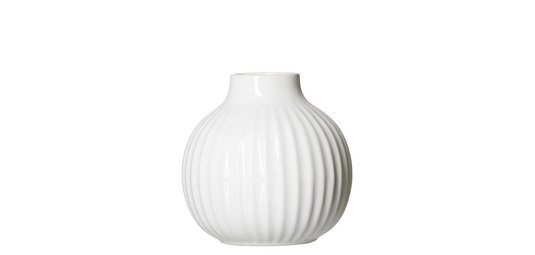 Vase SANREMO, 150 mm, blanc