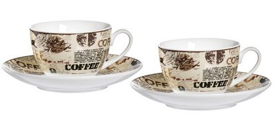 Set capuccino CREMA, 4 pièces, 22 cl