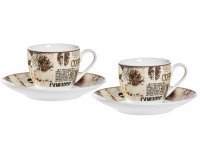 Set expresso CREMA, 4 pièces
