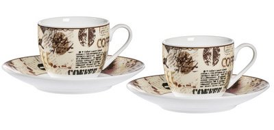 Set expresso CREMA, 4 pièces