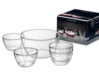 Set de saladiers LISA, 5 pièces