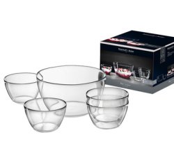 Set de saladiers LISA, 5 pièces