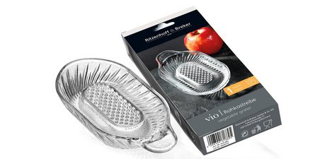 Grater for raw vegetables VIO, glass, 60 ml