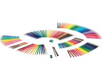 Kit de dessin COLOR'PEPS, 150 pièces, boîte carton