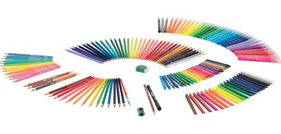 Kit de dessin COLOR'PEPS, 150 pièces, boîte carton