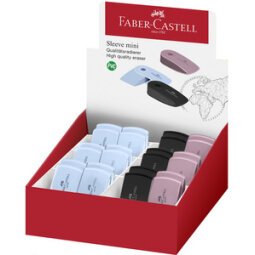 Plastic gom FABER-CASTELL SLEEVE MINI assortiment