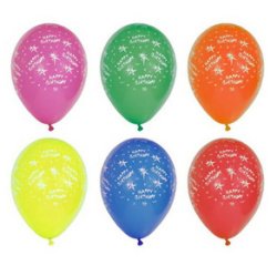 Balloon "Happy Birthday", assorted