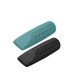 FABER-CASTELL Gomme GRIP ERASER CAP, en présentoir