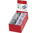 FABER-CASTELL Gomme GRIP ERASER CAP, en présentoir