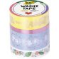 Decoratieve plakband Washi-Tape 'FOLLOW THE RABBIT'
