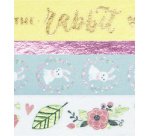 Ruban adhésif décoratif Washi-Tape 'FOLLOW THE RABBIT'