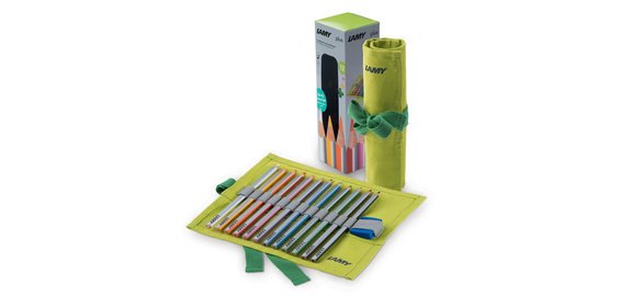 Triangular Colored Pencil Plus, Pack of 12