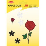 Assortiment d'applications 'Flowers 1', 6 motifs