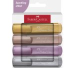 FABER-CASTELL Surligneur TEXTLINER 46 METALLIC, étui de 8