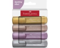FABER-CASTELL Surligneur TEXTLINER 46 METALLIC, étui de 6
