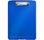 Porte-bloc avec compartiment 'the clip', A4, gris