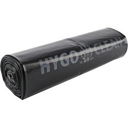 Sac poubelle Premium, 240 litres, LDPE, noir