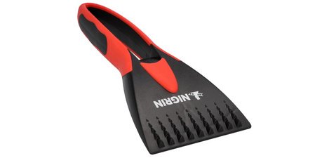 Ice scraper 2K, length: 210 mm, black/red