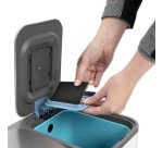 Poubelle de tri sélectif 'the classy', 2 x 12 litres