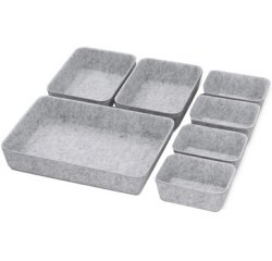 Kit d'inserts de tiroir 'the organizer', 7 pièces