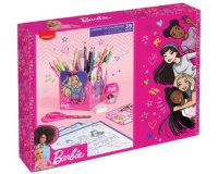 Kit de dessin Barbie, 35 pièces, dans boîte cadeau