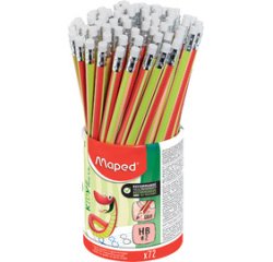 Crayon d'apprentissage Kidy learn, pot de 72