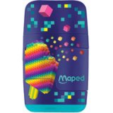 Duo taille-crayons et gomme PIXEL PARTY