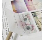 Notes adhésives, 75 x 75 mm, incolore transparent