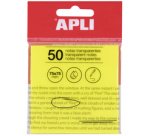 Notes adhésives, 75 x 75 mm, incolore transparent