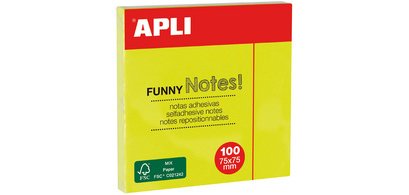 Notes adhésives 'FUNNY Notes!', 75 x 75 mm