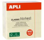 Cube de notes adhésives 'CLASSIC Notes!', 75 x 75 mm