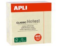 Cube de notes adhésives 'CLASSIC Notes!', 75 x 75 mm