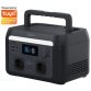 Chargeur mobile/Powerstation, 600 watts, noir