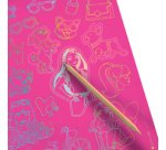 Creativ Sticker à gratter SCRATCHING STICKER Barbie