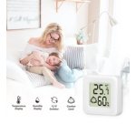 Set d'hygro-thermomètres, 3 pièces, blanc