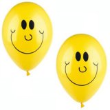 Ballon de baudruche 'Sunny', jaune