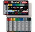 Kit Creative Tips ARTY URBAN, étui métal de 50