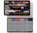 Kit Creative Tips ARTY URBAN, étui métal de 50