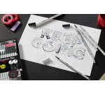 Kit Creative Tips ARTY BLACK, étui carton de 5