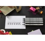 Kit Creative Tips ARTY BLACK, étui carton de 5