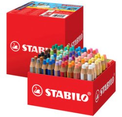 Crayon multitalent woody 3 en 1, pack écolier de 76