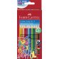 FABER-CASTELL Crayon de couleur Colour GRIP, étui promo