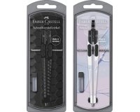 FABER-CASTELL Compas à réglage rapide DARK & BRIGHT, assorti