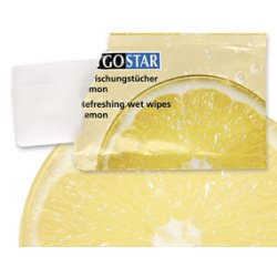 Tissu rafraîchissant Lemon, carton de 100