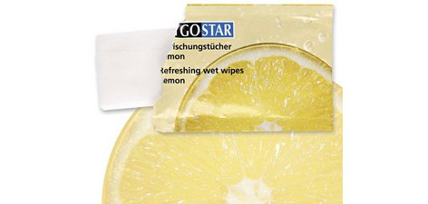 Tissu rafraîchissant Lemon, carton de 100