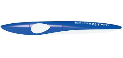 Stylo roller my.pen, bleu/blanc